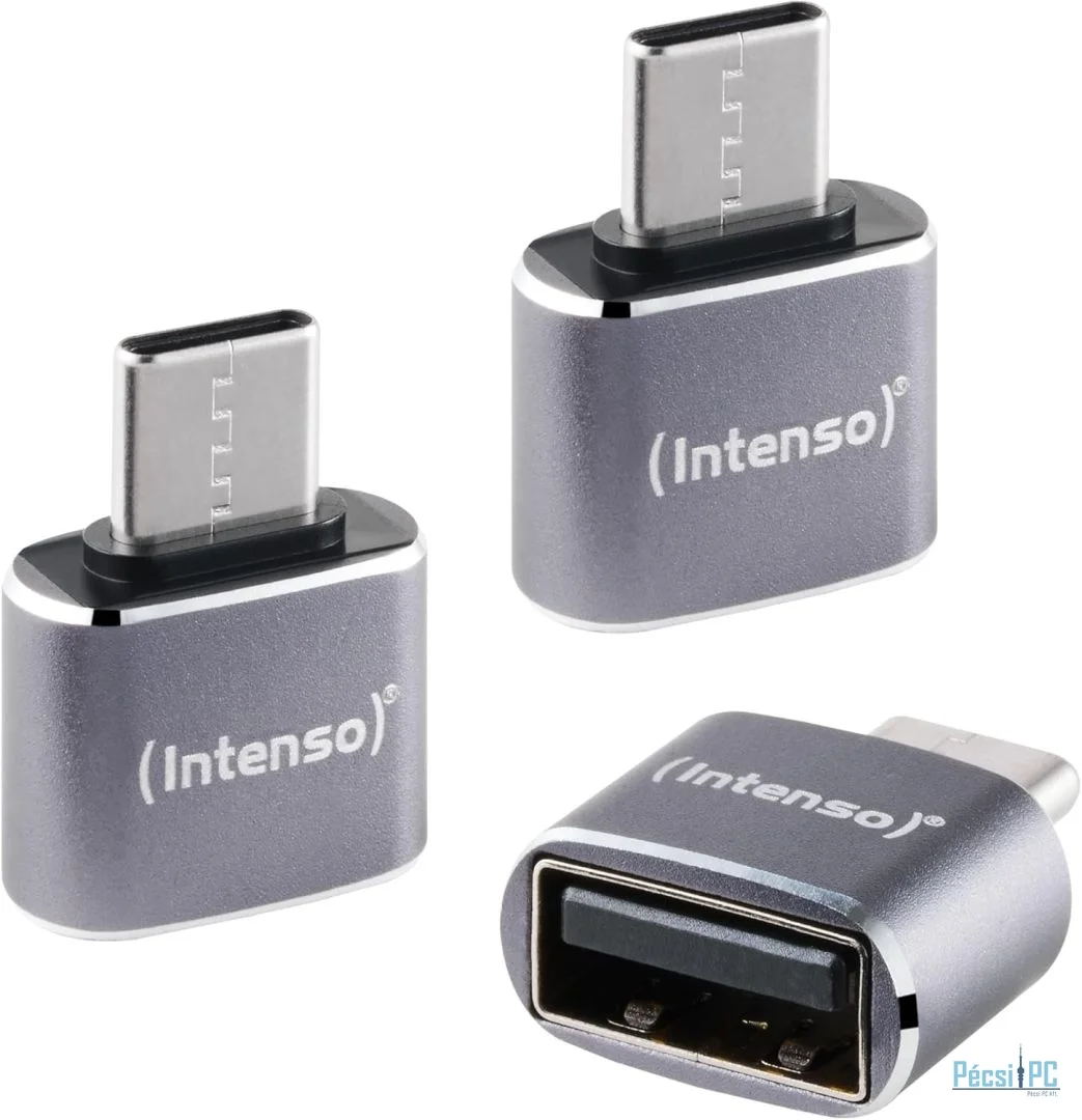 Intenso A480C USB Adapter Grey(3-pack)