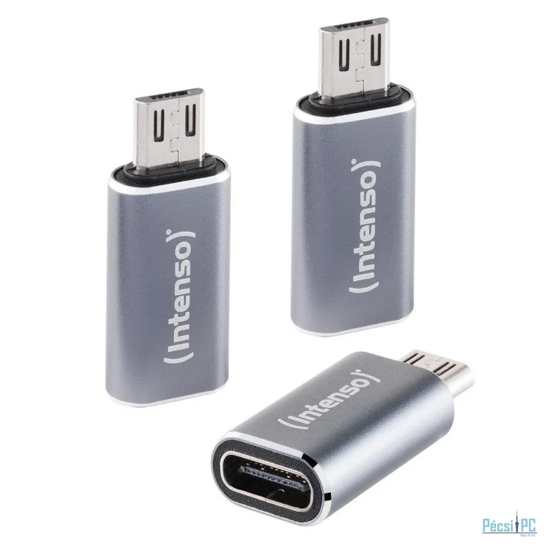 Intenso C480M USB Adapter Gray(3-Pack)