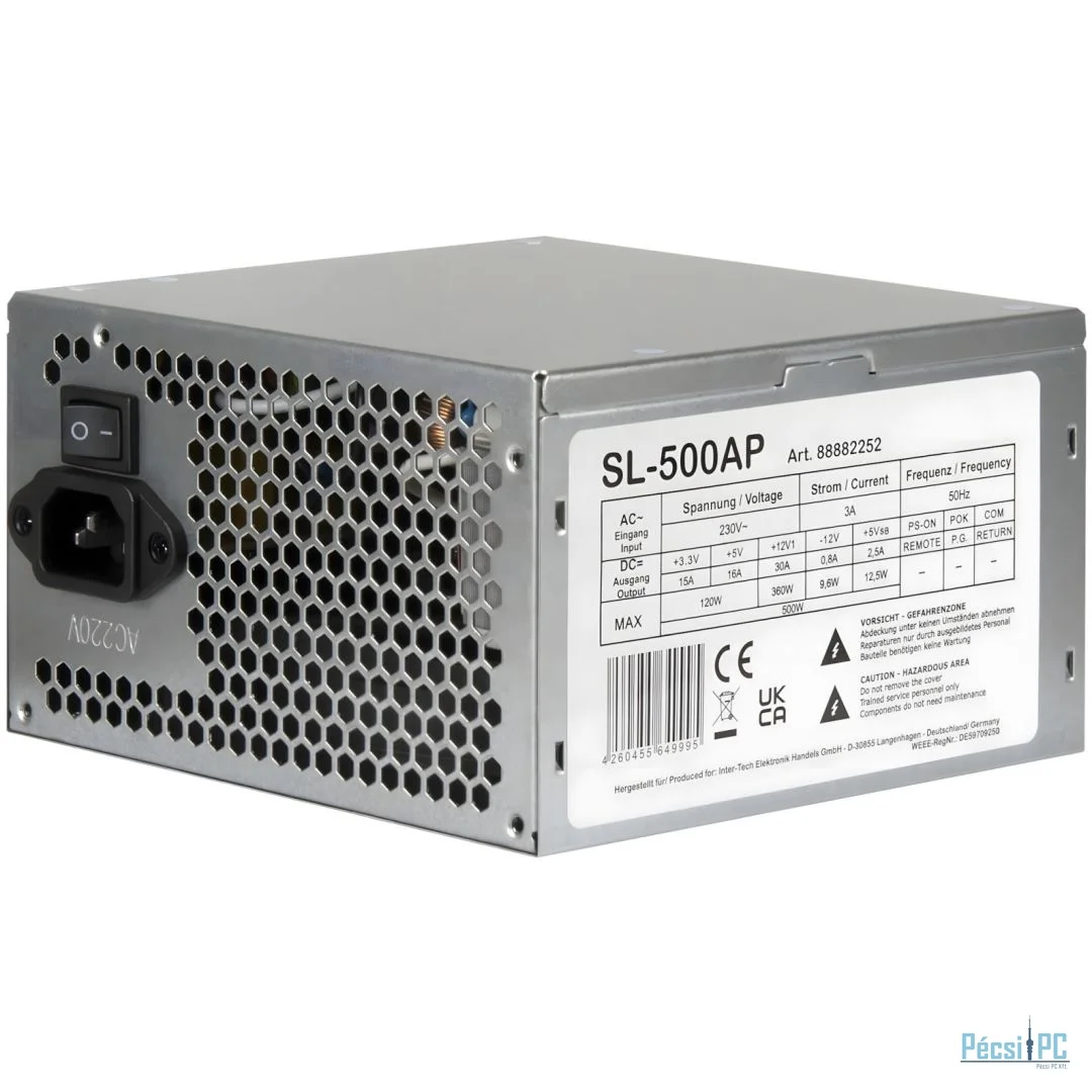 Inter-Tech 500W SL-500AP
