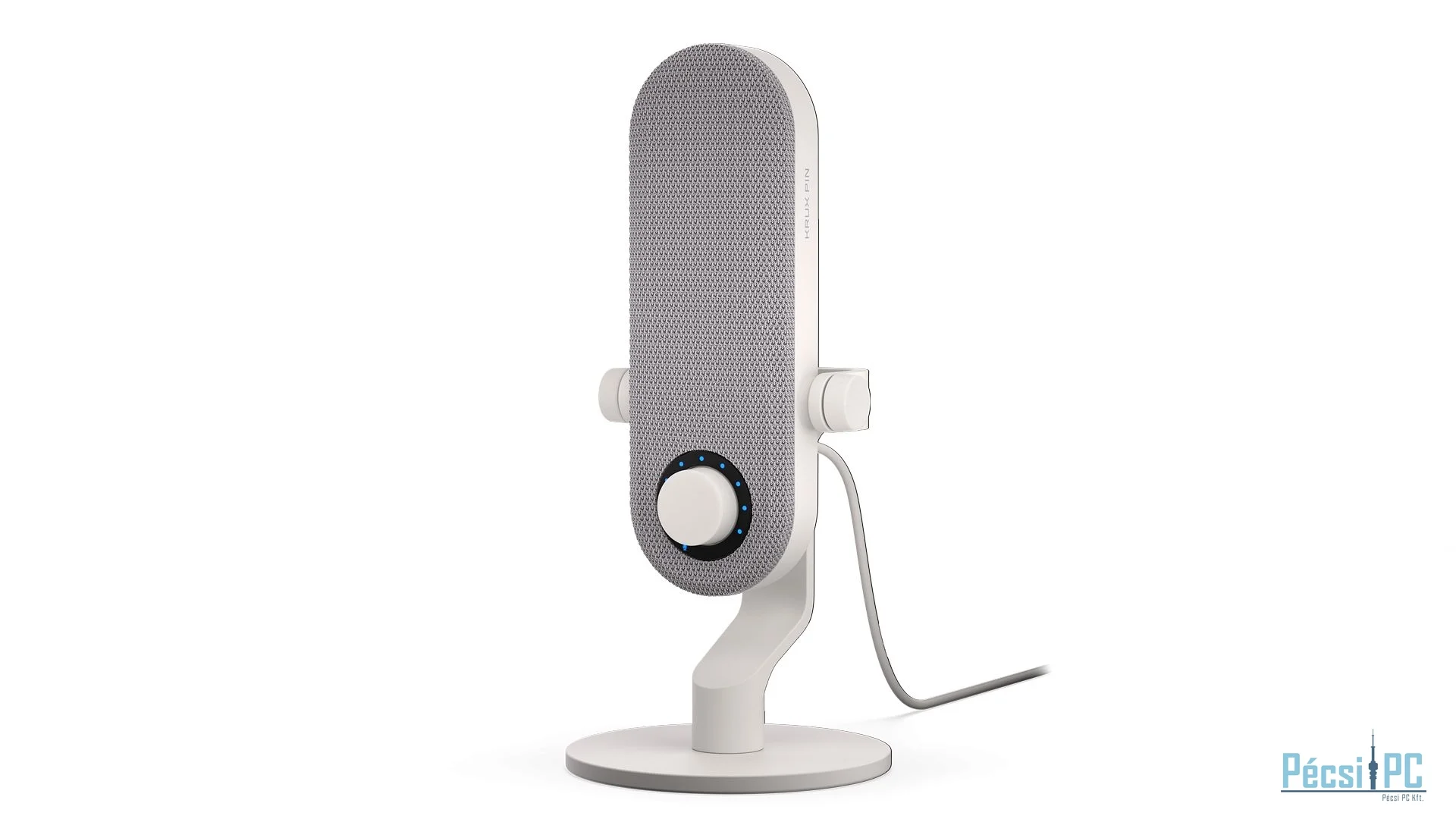KRUX Pin Microphone White