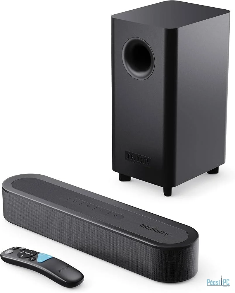 Majority Bowfell Axis Dolby 2.1 Bluetooth Speaker Black