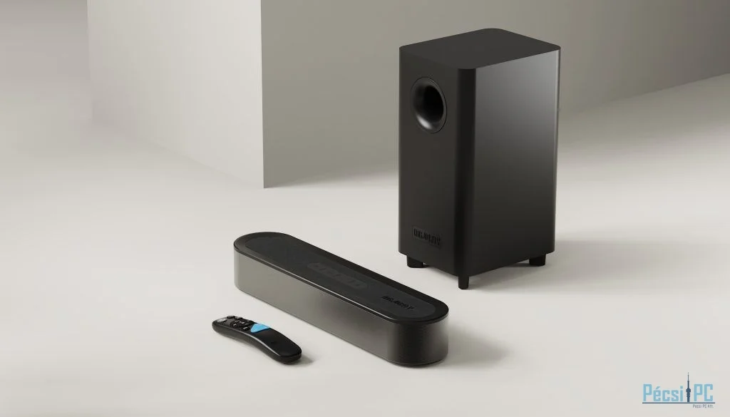 Majority Bowfell Axis Dolby 2.1 Bluetooth Speaker Black
