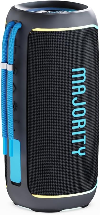 Majority Move 2 (M2) Bluetooth Speaker Black/Blue