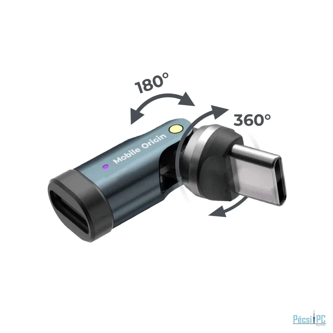 Mobile Origin 240W USB-C Rotation 540° Adapter CB13