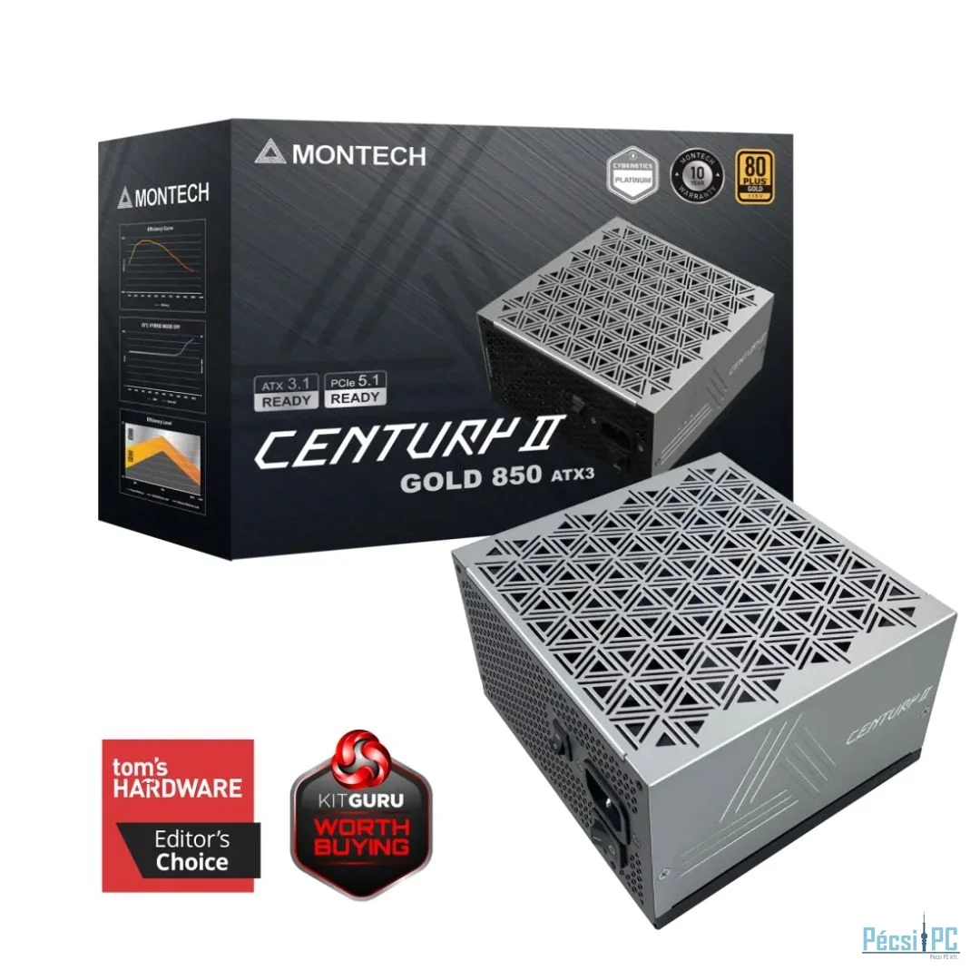 Montech 850W 80+ Gold Century II