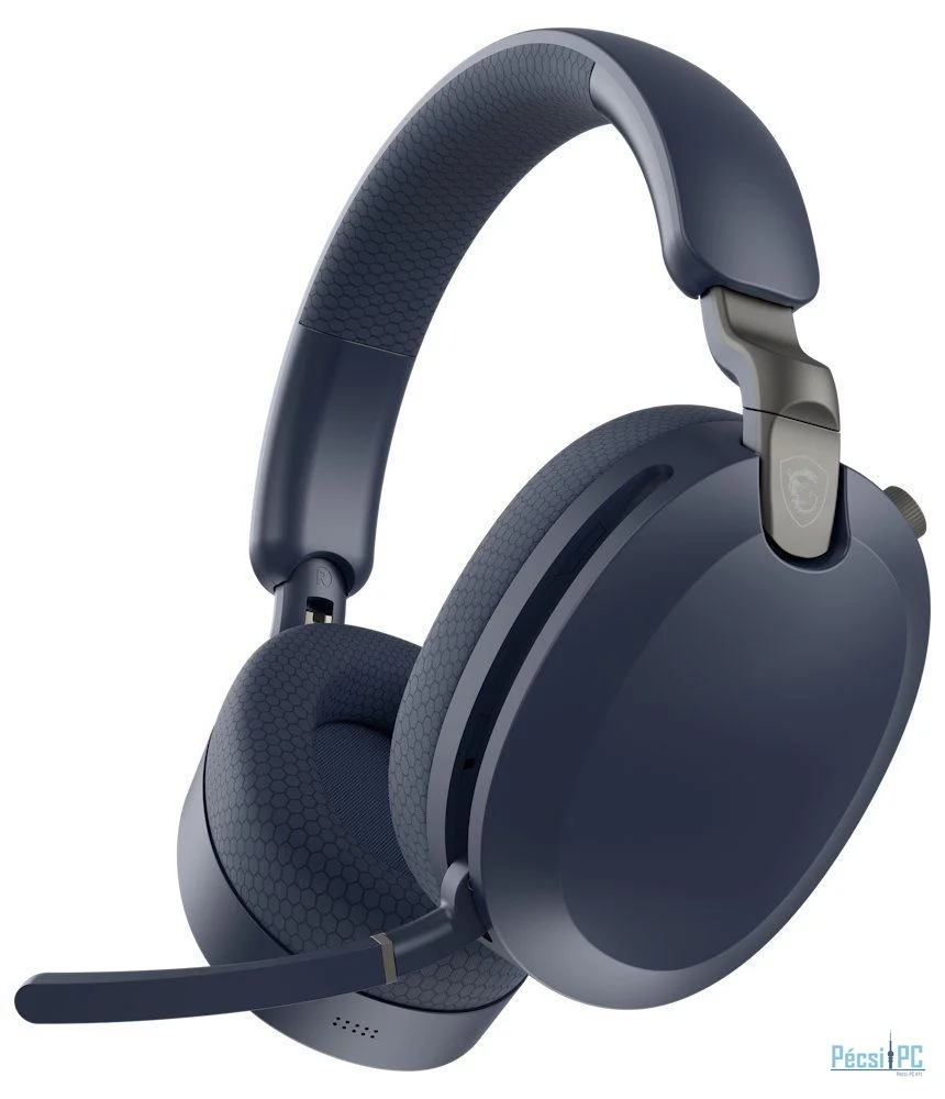 Msi Maestro 500 Wireless/Bluetooth Gaming Headset Navy Blue