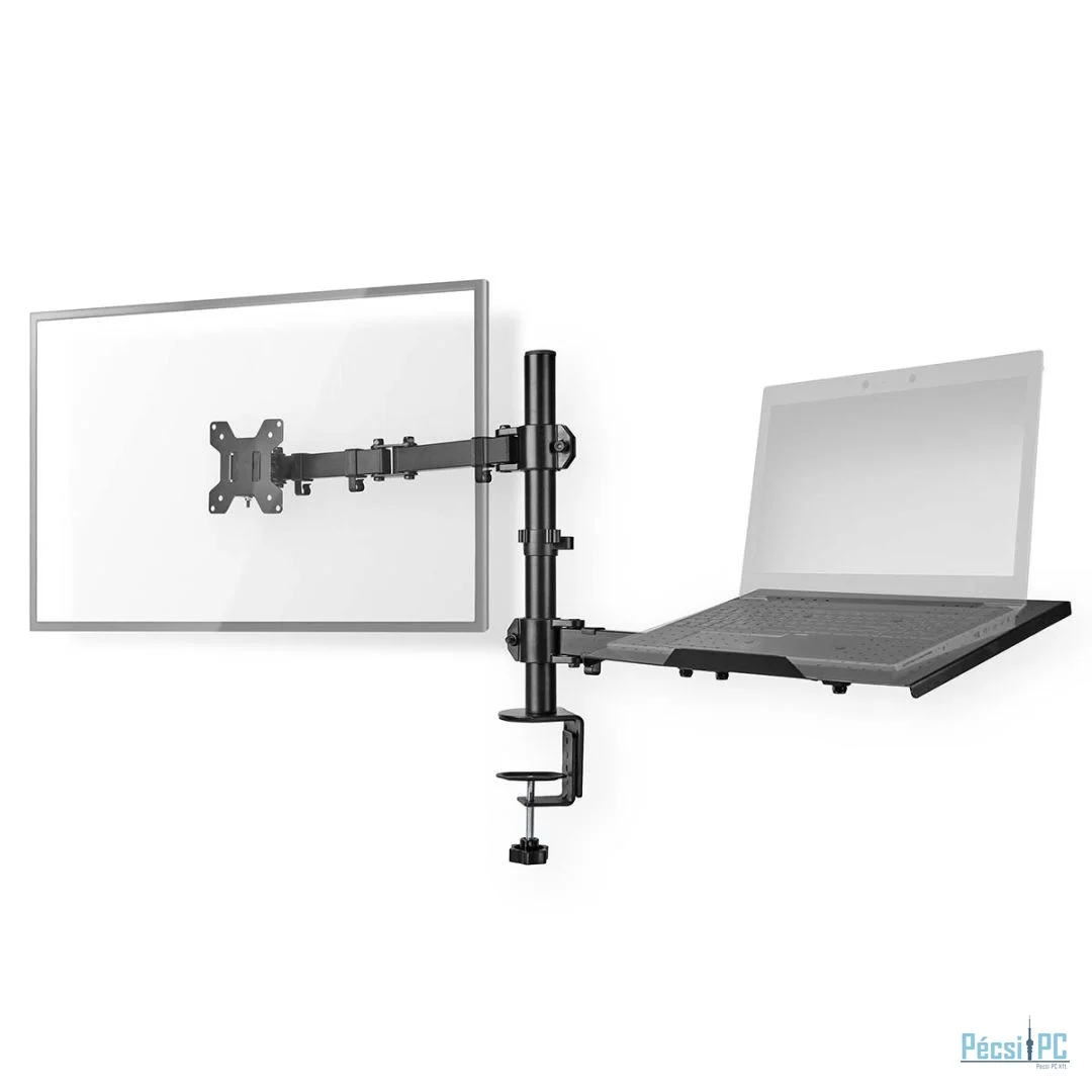 Nedis MMSISNB110BK Desk Monitor Mount 15-32