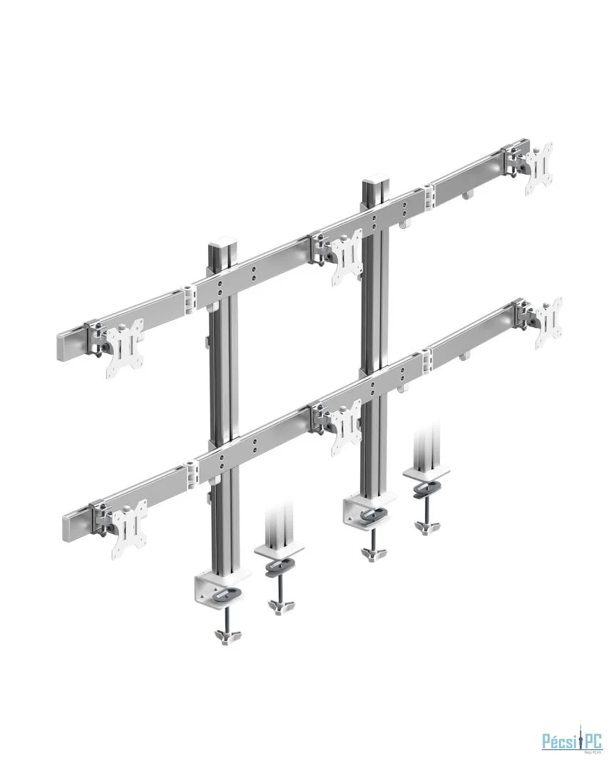 Raidsonic IB-MS666-T6 Diamond Stand 666 Monitor stand for 6 monitors up to 32