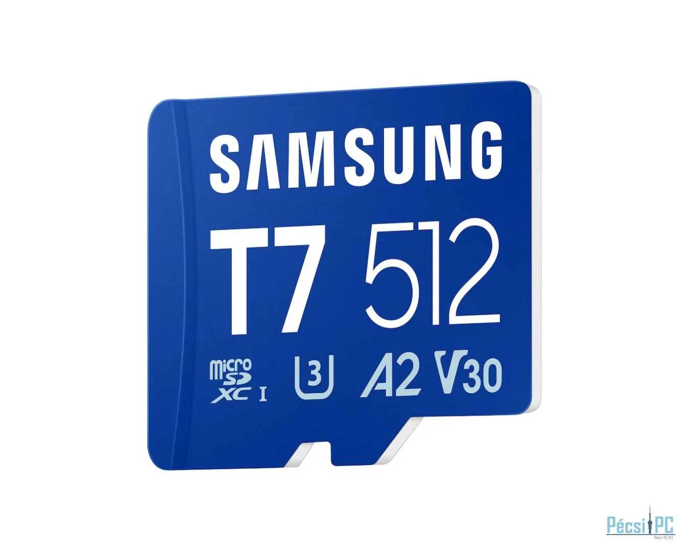 Samsung 512GB microSDXC T7 Class10 U3 V30 A2 adapter nélkül