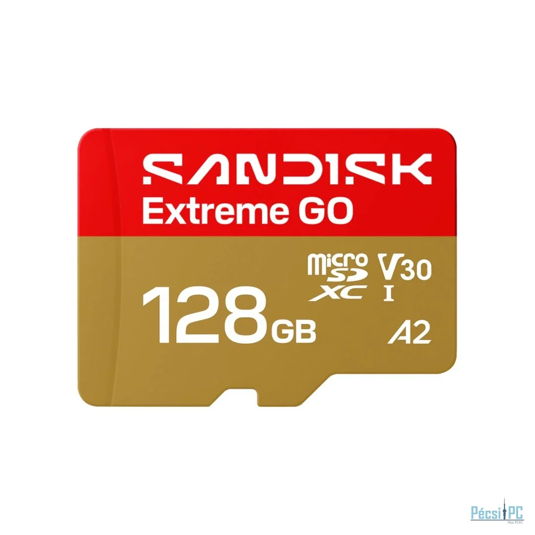 Sandisk 128GB microSDXC Extreme GO UHS-I U3 V30 A2