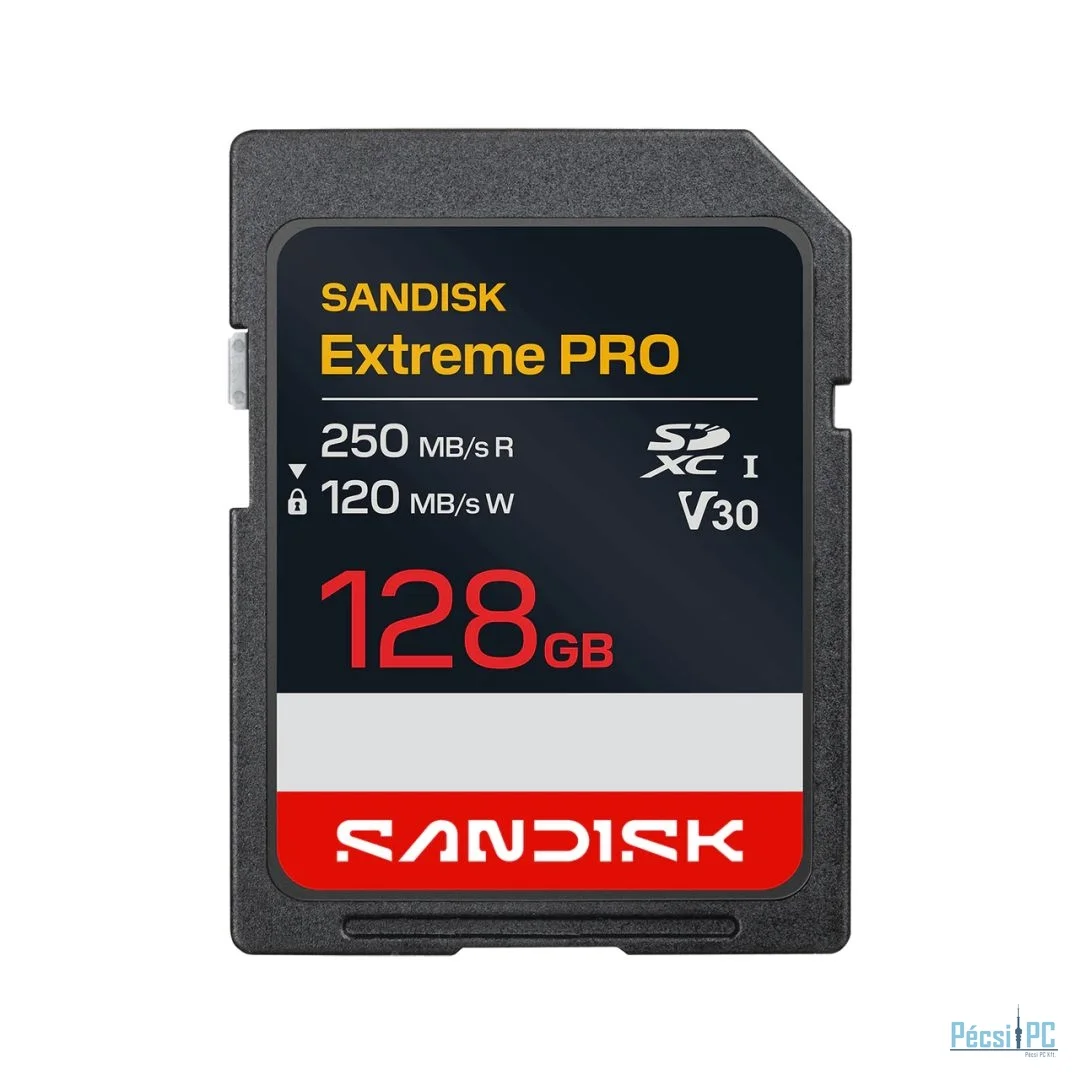 Sandisk 128GB SDXC Extreme Pro UHS-I U3 V30