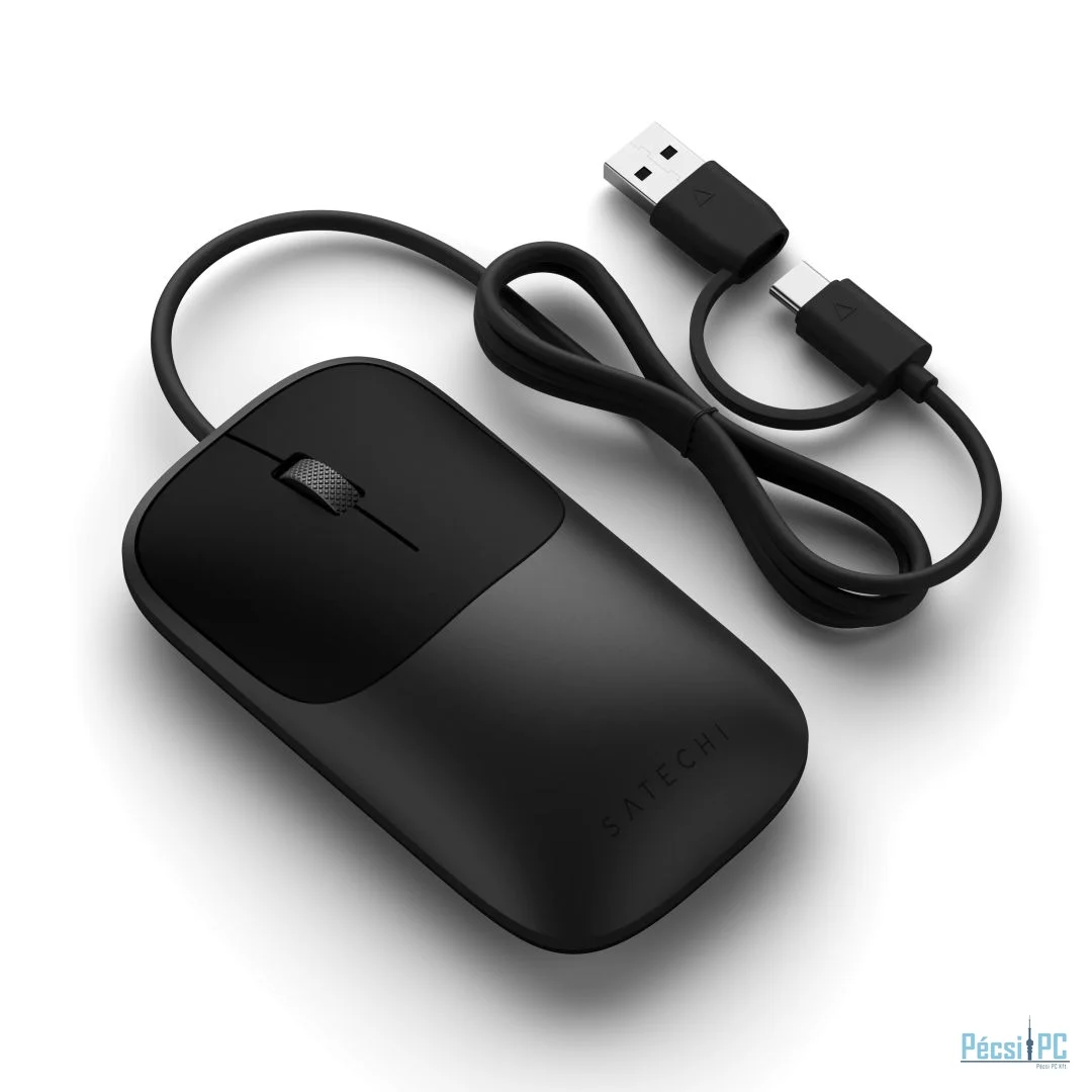 Satechi Slim LX Wired Mouse Space Black