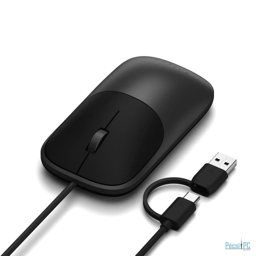 Satechi Slim LX Wired Mouse Space Black