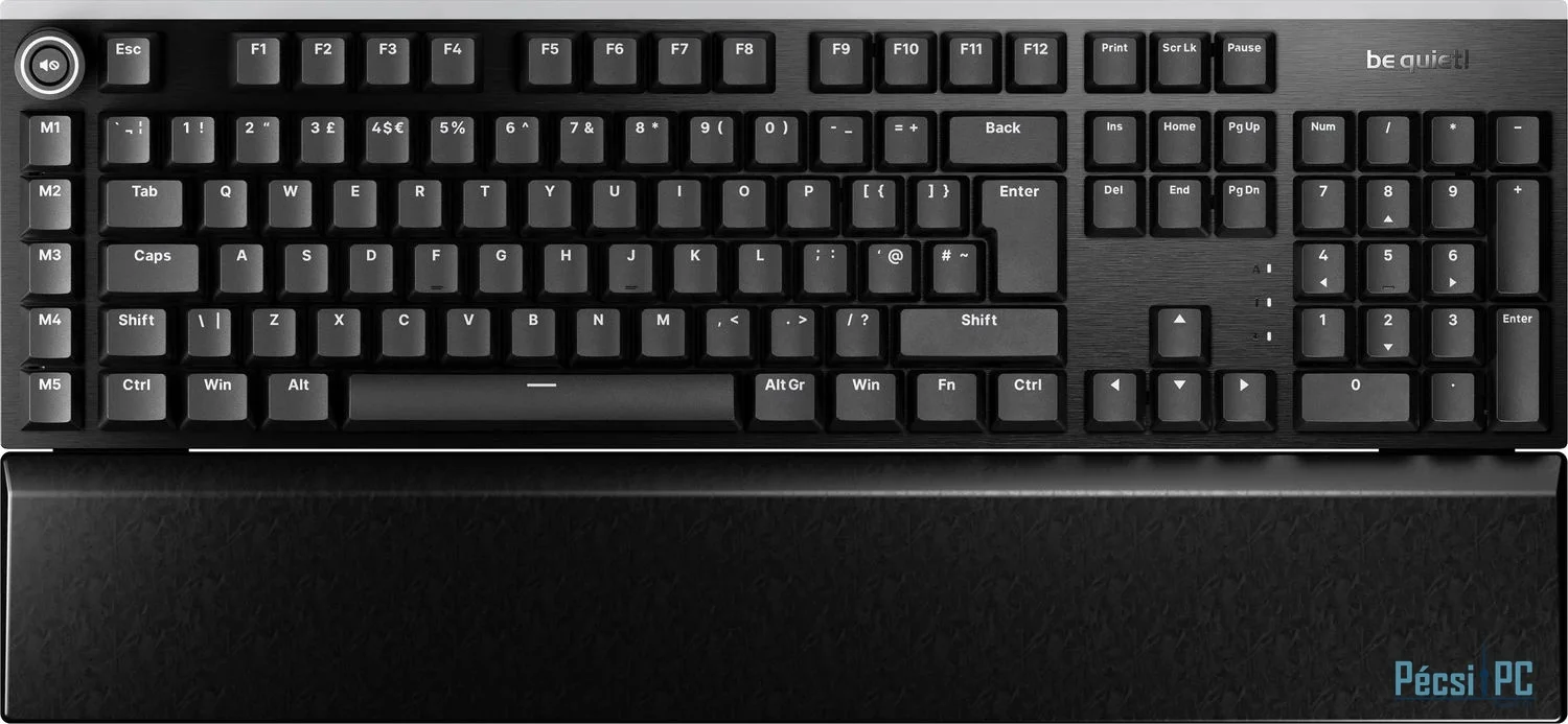 Be quiet! Light Mount Silent Linear Keyboard Black UK