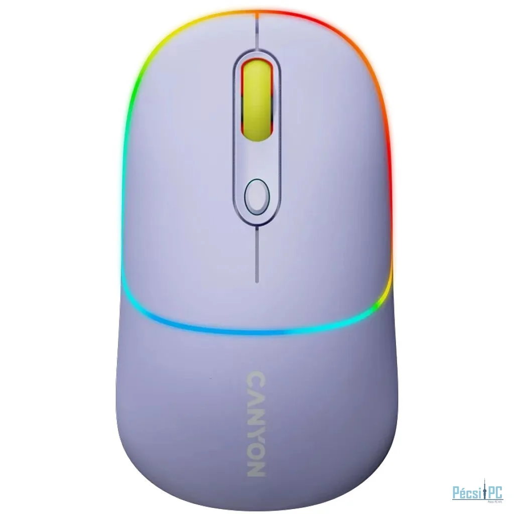 Canyon CNS-CMSW22ML Wireless Bluetooth Mouse Lavender