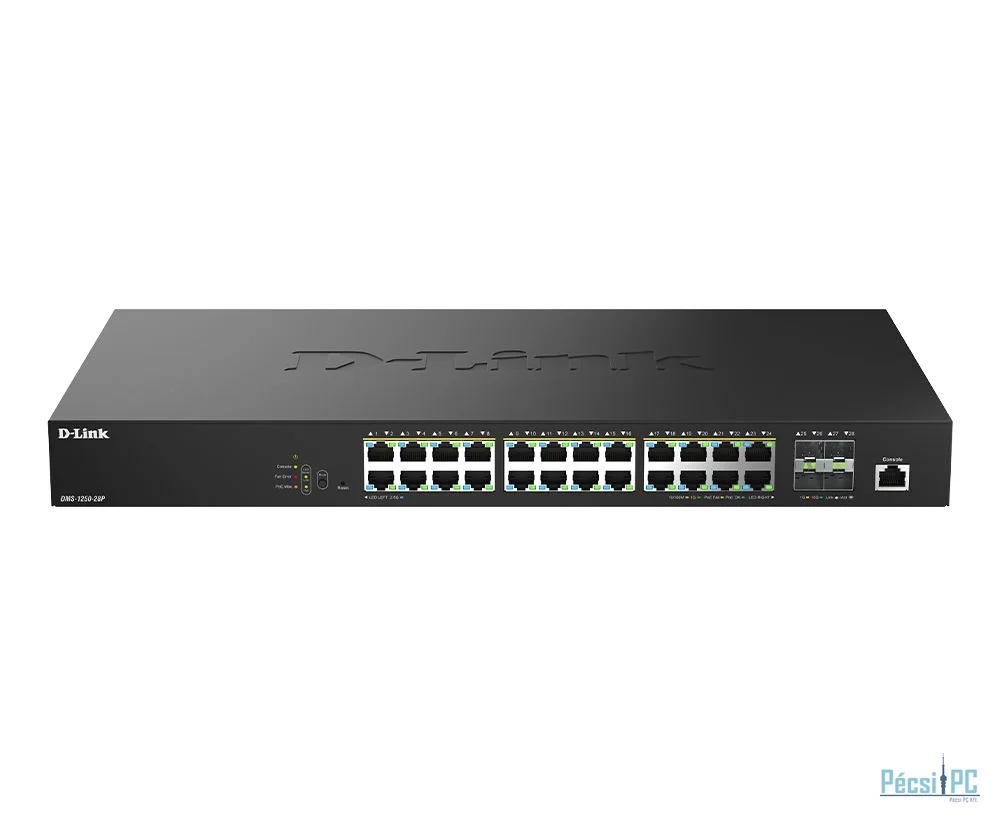 D-Link DMS-1250-28P 28-Port 2.5G Smart Managed Switch