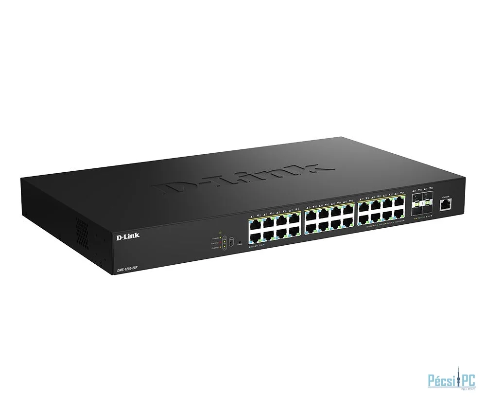 D-Link DMS-1250-28P 28-Port 2.5G Smart Managed Switch