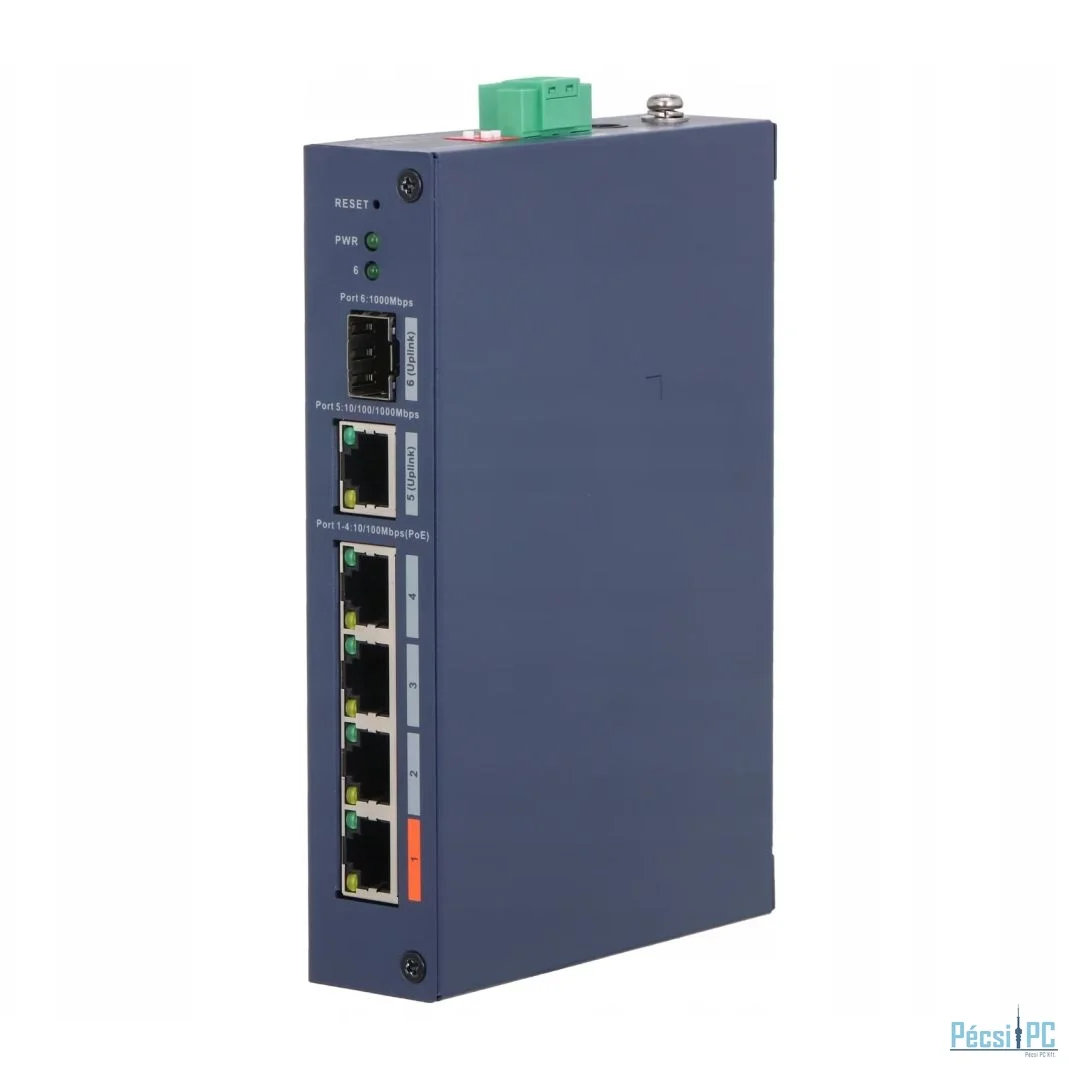Dahua CHS4106-4ET-60 6-Port Cloud Managed Hardened Switch with 4-Port PoE