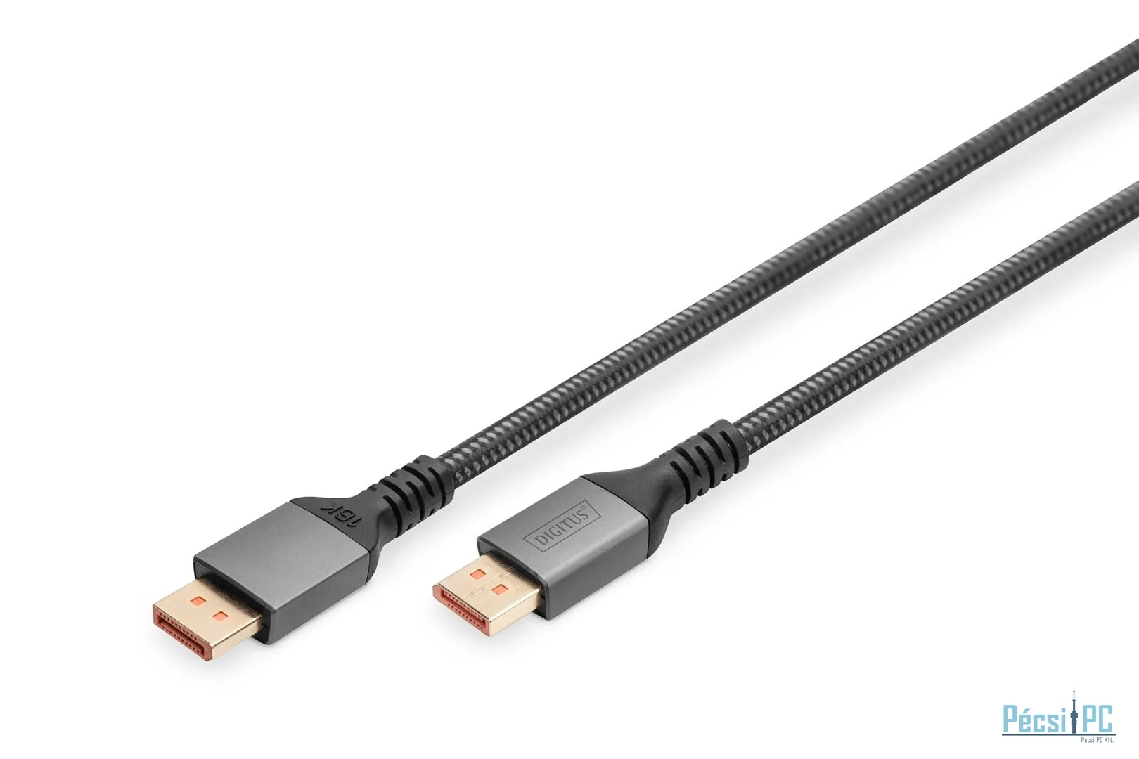 Digitus DIGITUS DisplayPort Anschlusskabel 2m 16K schwarz