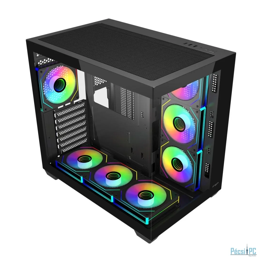 FSP M341 ARGB Tempered Glass Black