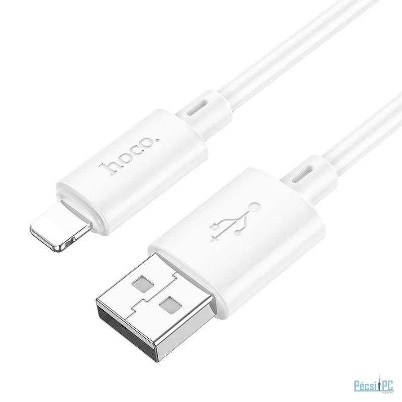 Hoco X113 USB-A to Lightning cable 2,4A 1m White