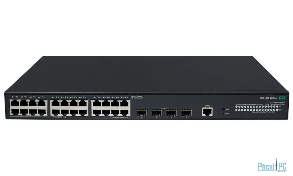 HP CW 2050 24p 10/100/1000BT PoE+ 4p SFP 1G/2.5G 420W Switch