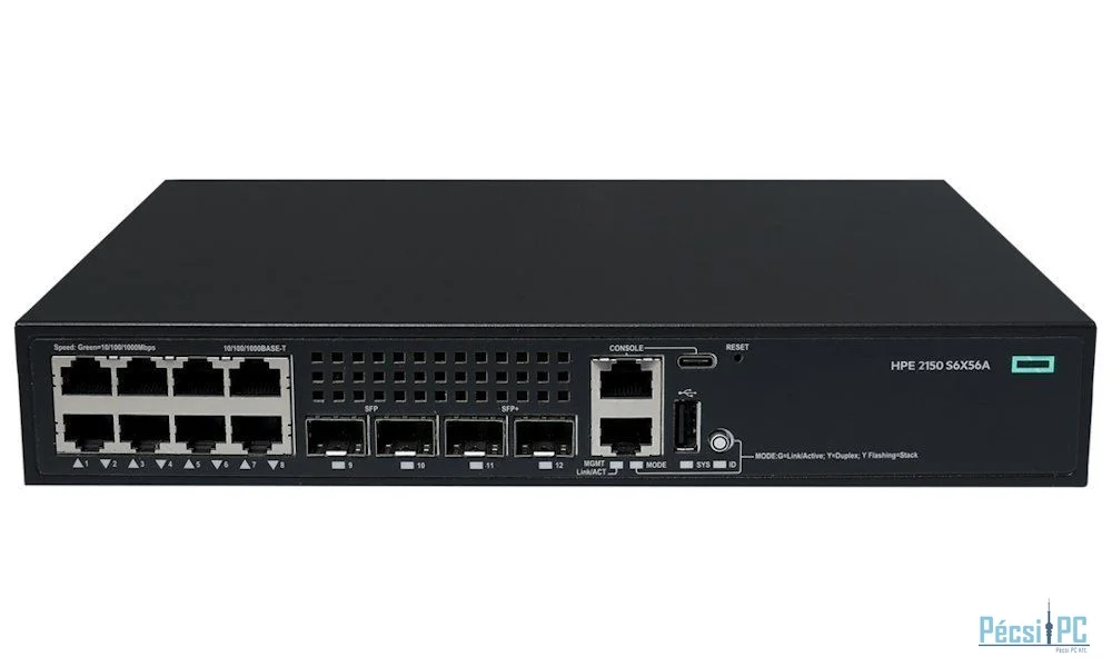 HP CW 2150 8p 10M/100M/1G 2p SFP 1G 2p SFP+ 1G/10G Switch