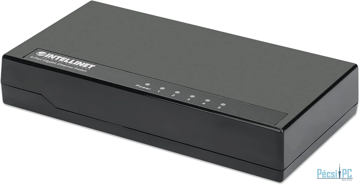 Intellinet 5-Port Switch Black