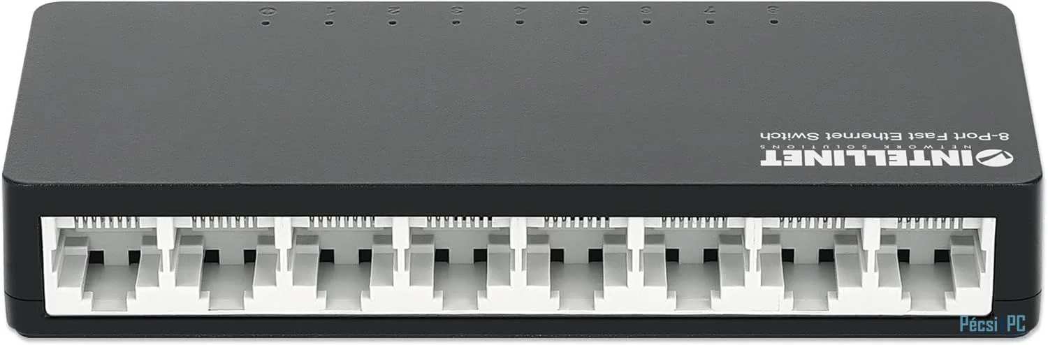 Intellinet 8-Port Switch Black