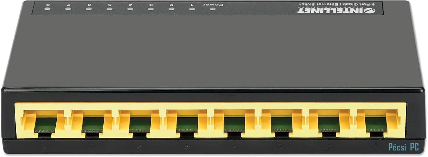 Intellinet 8-Port Switch Black