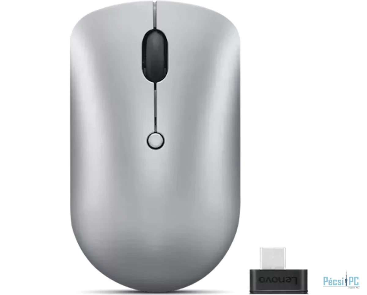 Lenovo 540 USB-C Wireless Compact Mouse Silver