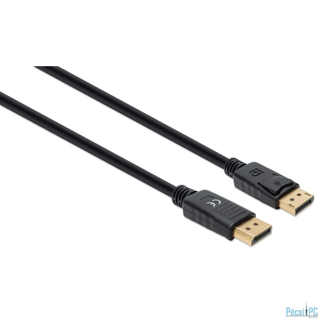 Manhattan 8K@60Hz DisplayPort 1.4 male/male Cable 3m Black