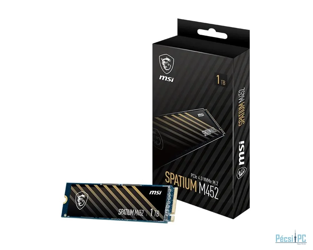 Msi 1TB M.2 2280 NVMe Spatium M452
