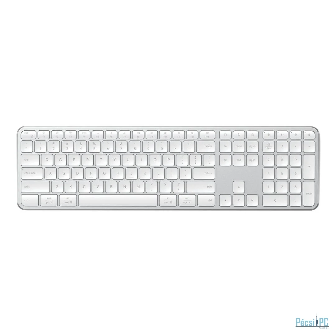 Satechi Slim EX3 Wireless Bluetooth Keyboard Silver US