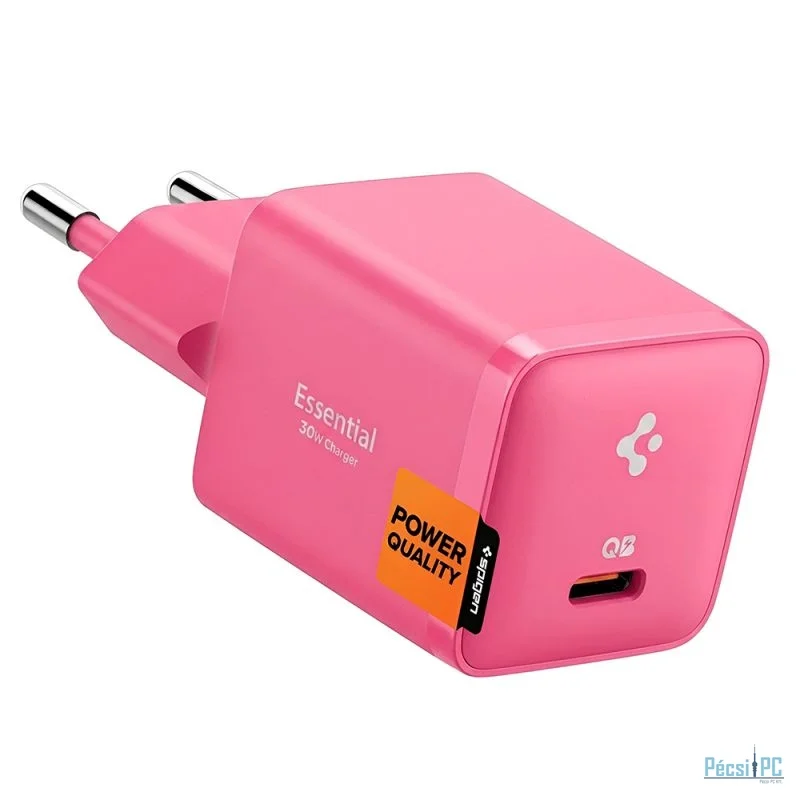 Spigen ArcStation Essential 30W Wall Charger Pink