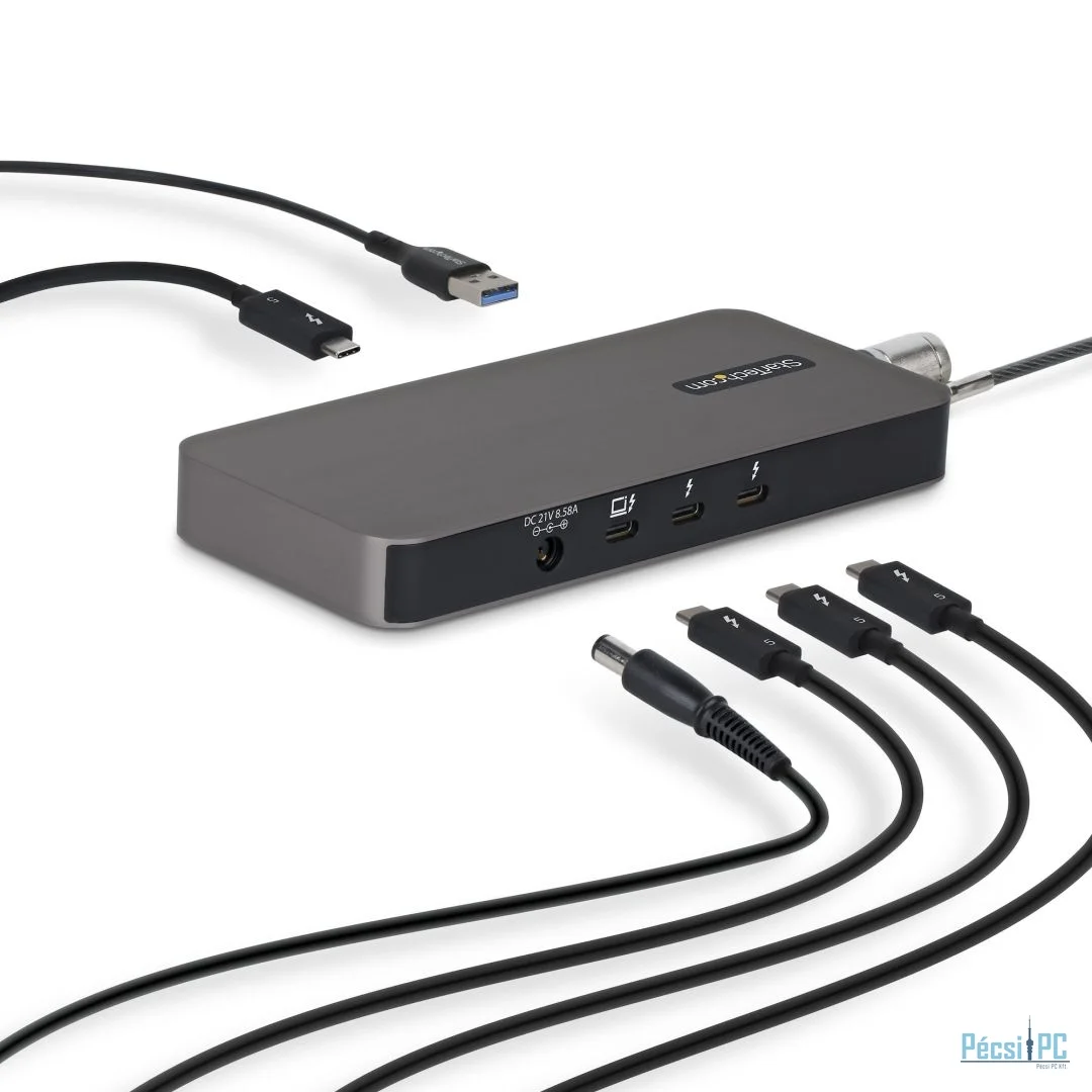 Startech 4-Port Thunderbolt 5 Hub Black
