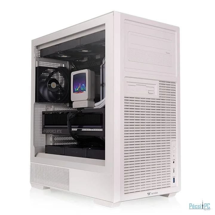 Thermaltake Retro 360 Tempered Glass Beige