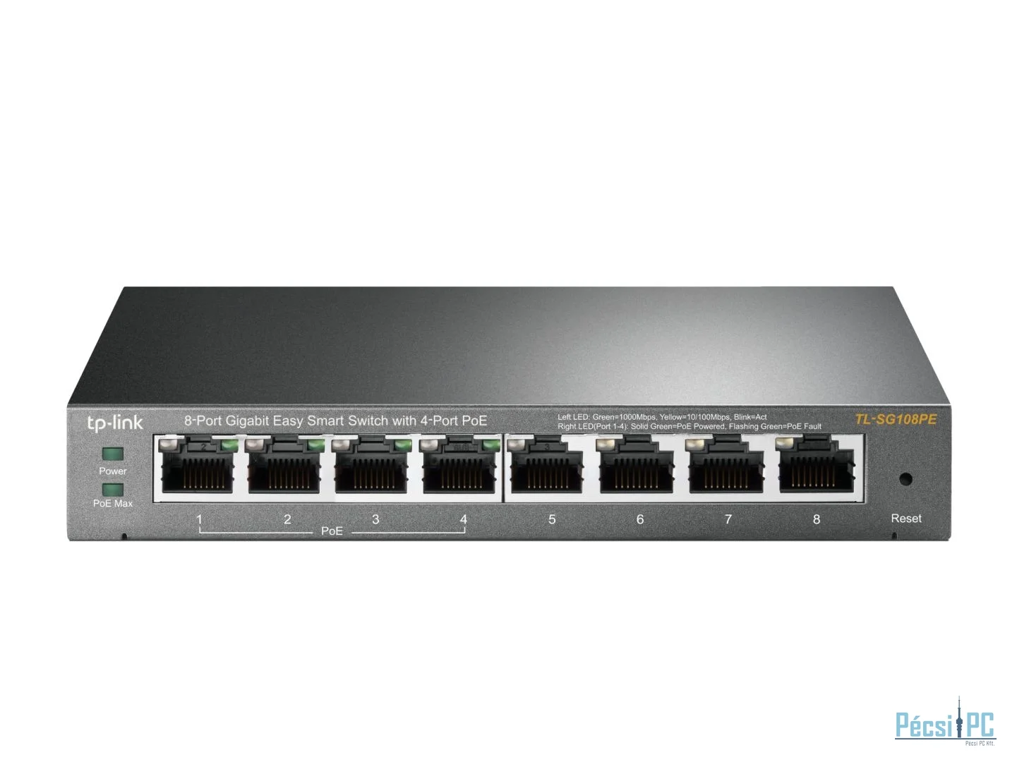 TP-Link TL-SG108PE 8-Port PoE Switch