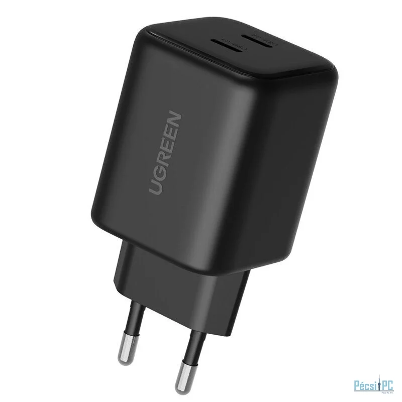 UGREEN Dual Network charger 45W 2x USB-C PD 3.0 GaN Black