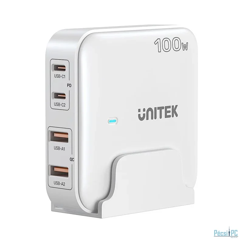 Unitek 100W Desktop GaN Charging Station White