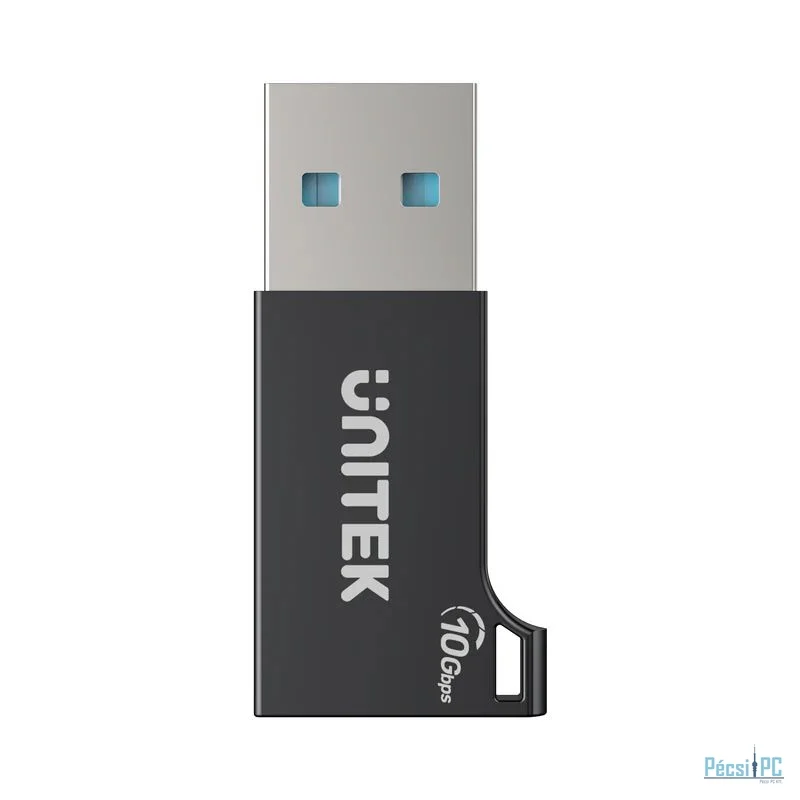 Unitek 10Gbps USB-A to USB-C Adapter Black