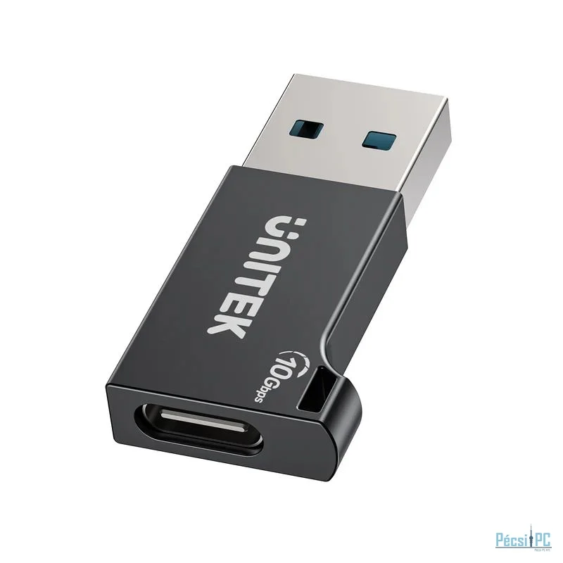 Unitek 10Gbps USB-A to USB-C Adapter Black