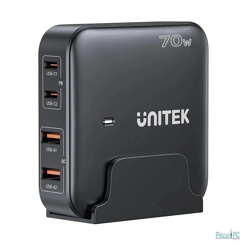 Unitek 70W Desktop GaN Charging Station Black