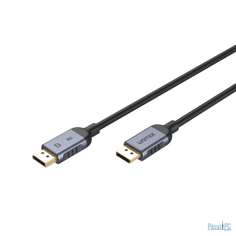 Unitek 8K DisplayPort 1.4 Cable 3m Black