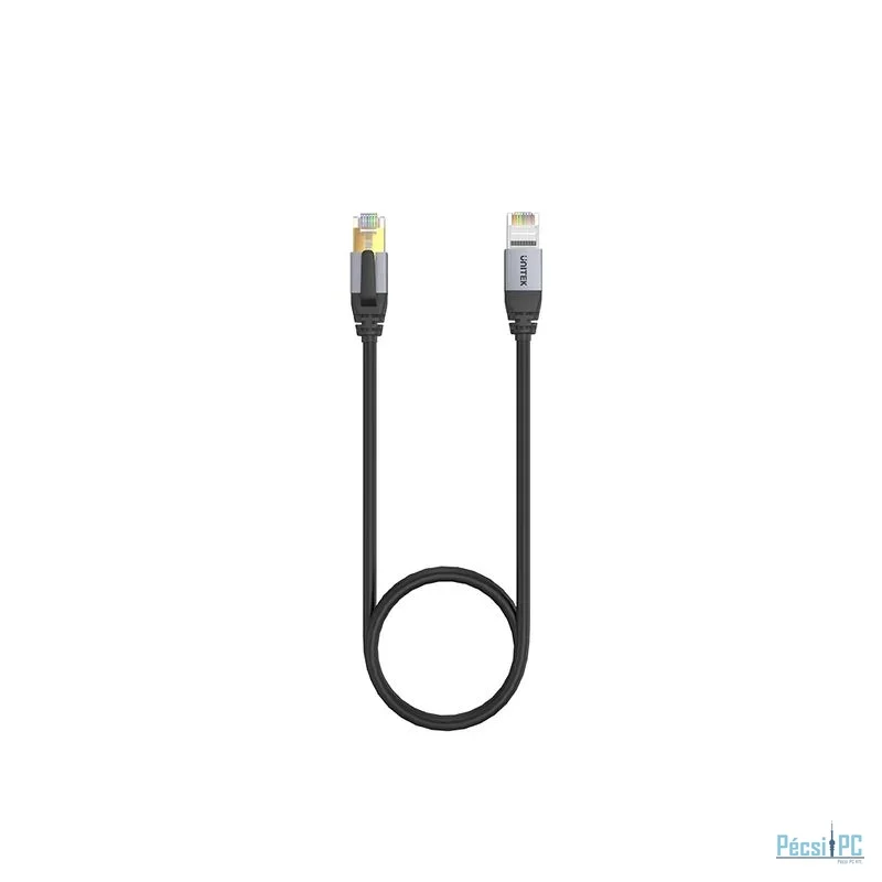Unitek CAT8 S-FTP Patch Cable 3m Black