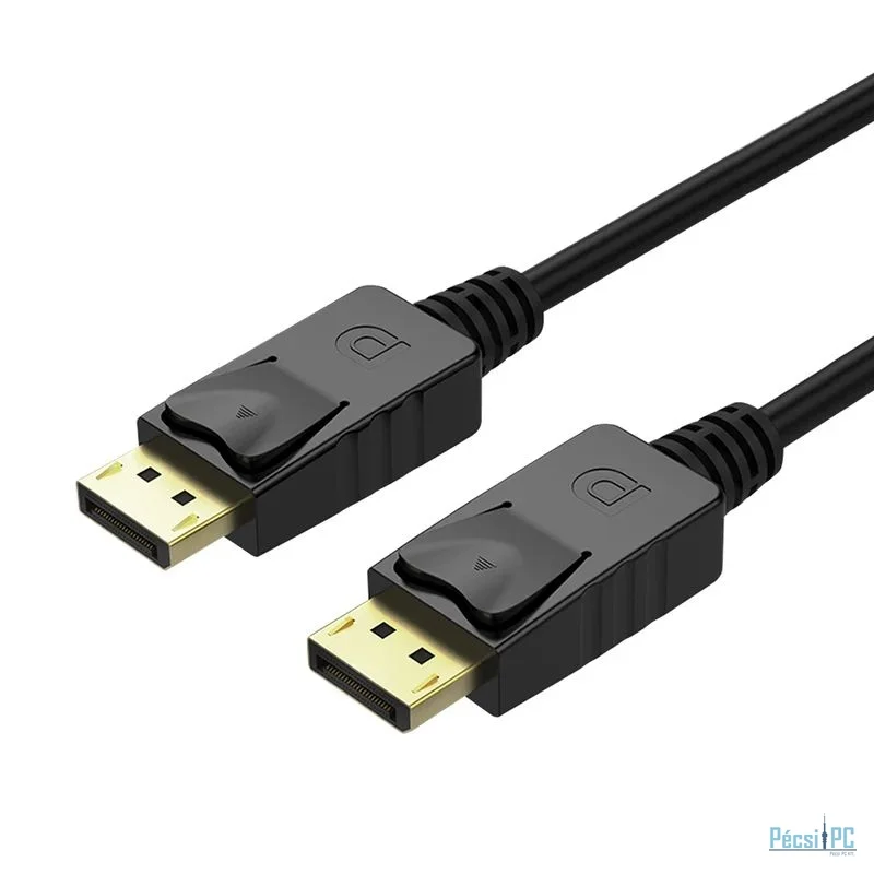 Unitek DisplayPort 1.2 Cable 4K 60Hz 1,5m Black