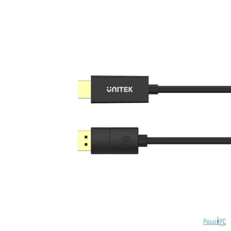 Unitek DisplayPort 1.2 to HDMI 4K Cable 1,8m Black