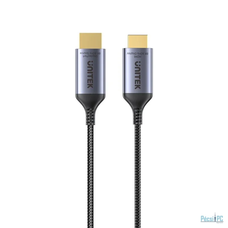 Unitek DisplayPort 1.4 to HDMI 8K Cable 1,8m Black