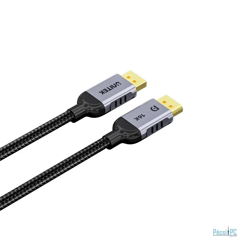 Unitek DisplayPort 2.1 Gaming 8K 120Hz Cable 1m Black