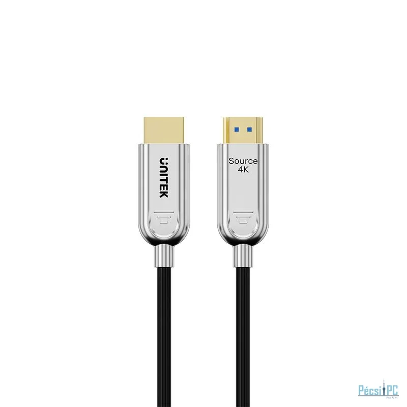Unitek Fiber Optic 4K HDMI Cable 20m Space Grey